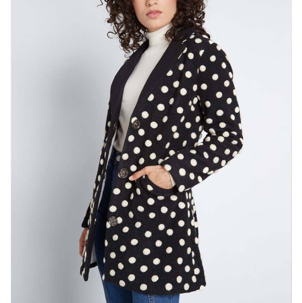 NWOT Modcloth Salient Style Wool Coat